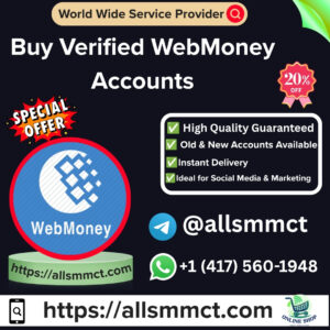 Buy Verified WebMoney Accounts