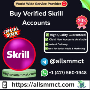 Buy Verified Skrill Accounts