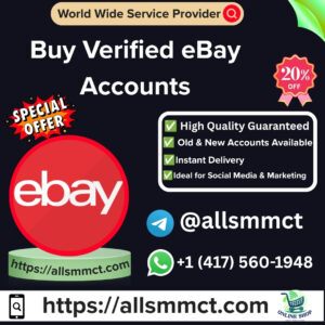 Buy Verified eBay Accounts
