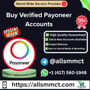 Buy Verified Payoneer Accounts